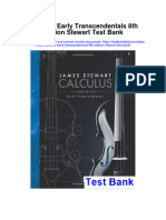 Ebook Calculus Early Transcendentals 8Th Edition Stewart Test Bank Full Chapter PDF