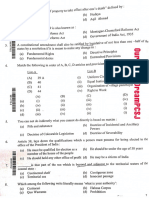 AMU PHD Entrance - Law Paper 2022