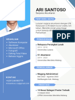 CV Resume Pekerjaan Manajer Sosial Media Modern Biru - 20240124 - 090934 - 0000