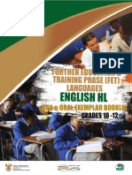 FET English HL SBA and Oral Exemplar Booklet Grades 10 - 12