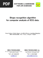 Download Shape Recognition Algorithm for Computer Analysis of Ecg Data by Emka Paris SN70348170 doc pdf