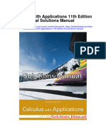 Ebook Calculus With Applications 11Th Edition Lial Solutions Manual Full Chapter PDF