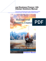 Multinational Business Finance 14Th Edition Eiteman Solutions Manual Full Chapter PDF