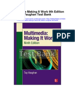Multimedia Making It Work 9Th Edition Vaughan Test Bank Full Chapter PDF