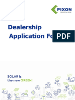 Dealership Form - Solar 