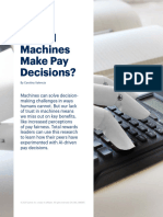 Should Machines Make Pay Decisions