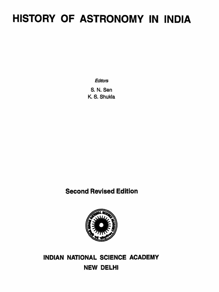 History of Astronomy in India | PDF