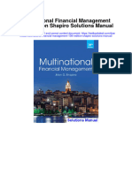 Multinational Financial Management 10Th Edition Shapiro Solutions Manual Full Chapter PDF