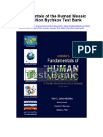 Fundamentals of The Human Mosaic 2Nd Edition Bychkov Test Bank Full Chapter PDF