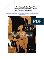Gardners Art Through The Ages The Western Perspective Volume 1 13Th Edition Kleiner Test Bank Full Chapter PDF