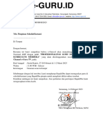 Undangan Dan TOR Peserta Februari 2023