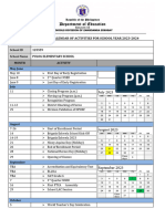 Customized School Calendar of Pulog ES Buug District S.Y. 2023 2024