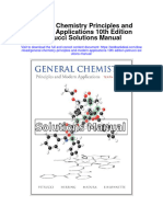 General Chemistry Principles and Modern Applications 10Th Edition Petrucci Solutions Manual Full Chapter PDF