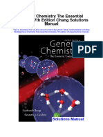 General Chemistry The Essential Concepts 7Th Edition Chang Solutions Manual Full Chapter PDF