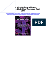 Download Nesters Microbiology A Human Perspective 9Th Edition Anderson Test Bank full chapter pdf