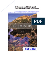 General Organic and Biological Chemistry 2Nd Edition Frost Test Bank Full Chapter PDF