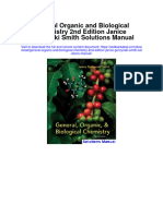 General Organic and Biological Chemistry 2Nd Edition Janice Gorzynski Smith Solutions Manual Full Chapter PDF