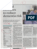 4 Mindful Measures To Reduce Dementia Risk