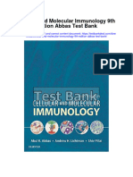Ebook Cellular and Molecular Immunology 9Th Edition Abbas Test Bank Full Chapter PDF