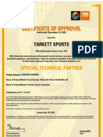 FIBA-certified wooden flooring systems until Dec 2012