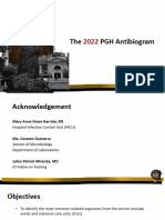 2022 Antibiogram