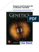 Genetics Analysis and Principles 5Th Edition Brooker Test Bank Full Chapter PDF