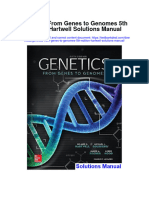 Genetics From Genes To Genomes 5Th Edition Hartwell Solutions Manual Full Chapter PDF