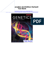 Genetics Canadian 2Nd Edition Hartwell Test Bank Full Chapter PDF