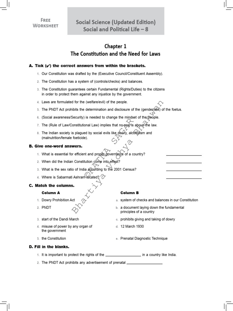 Updated Social and Political Life 8 | PDF | Supreme Courts | Judiciaries