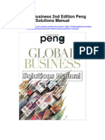 Global Business 2Nd Edition Peng Solutions Manual Full Chapter PDF