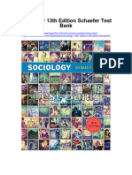 Sociology 13Th Edition Schaefer Test Bank Full Chapter PDF