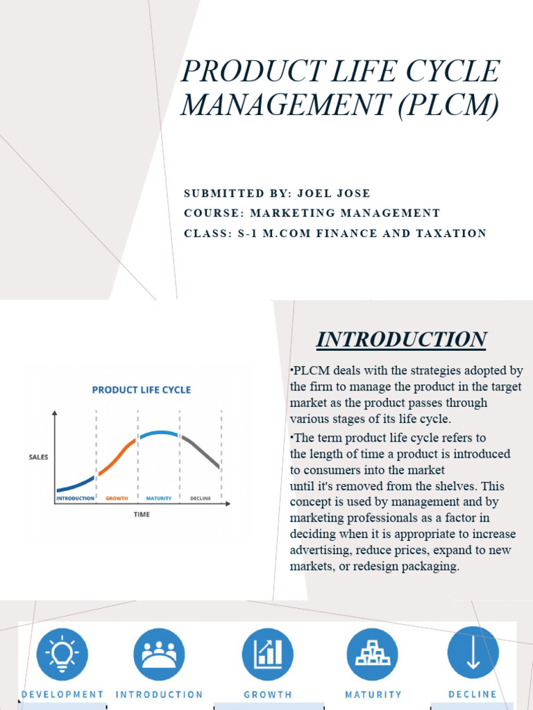 Product Life Cycle Management Strategies | PDF | Business | Finance ...
