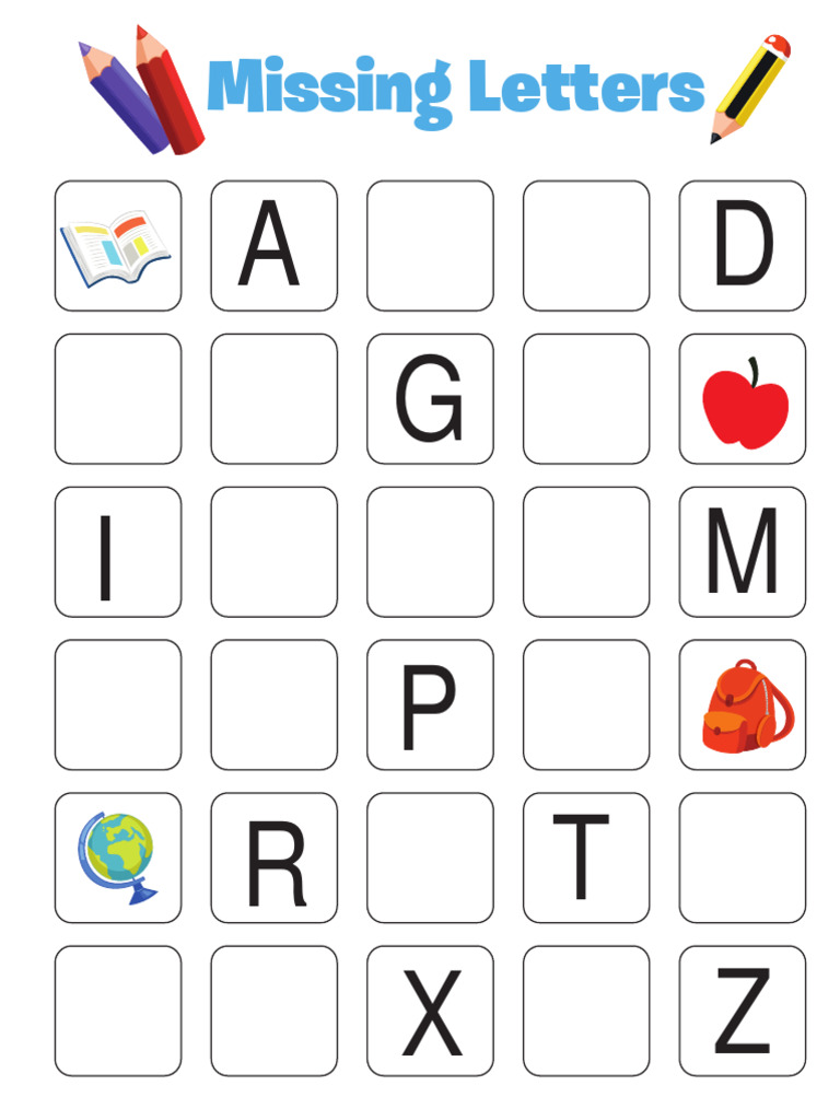 Free Printable Preschool ABC Worksheet | PDF