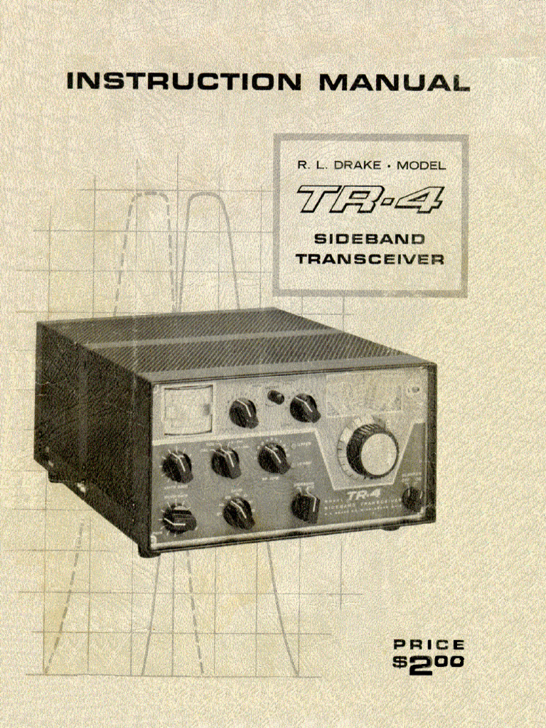 Drake tr-4 SM | PDF