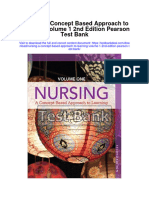 Nursing A Concept Based Approach To Learning Volume 1 2Nd Edition Pearson Test Bank Full Chapter PDF