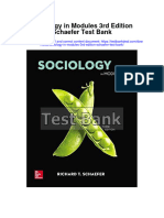 Download Sociology In Modules 3Rd Edition Schaefer Test Bank full chapter pdf