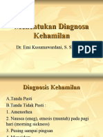 Diagnosa Kehamilan