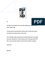 Richard Wiseman - Rip It Up Workbook