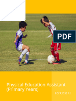 Physical Activity Trainer XI