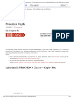 PROXMOX CEPH Laboratory - Configure Ubuntu, Proxmox, Zabbix & NethServer For Office Environments