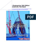 Software Engineering 10Th Edition Sommerville Test Bank Full Chapter PDF