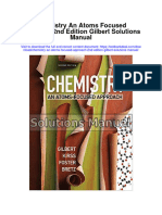 Ebook Chemistry An Atoms Focused Approach 2Nd Edition Gilbert Solutions Manual Full Chapter PDF