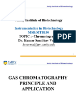 6 - Gas - Chromatography Principle and Application