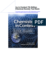 Ebook Chemistry in Context 7Th Edition American Chemical Society Test Bank Full Chapter PDF