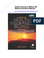 Guide To Health Insurance Billing 4Th Edition Moisio Solutions Manual Full Chapter PDF