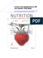 Nutrition Science and Applications 4Th Edition Smolin Test Bank Full Chapter PDF