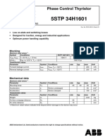 5STP34H1601 Phase Control Thyristor