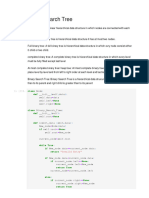 Binary Search Tree