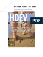 Hdev 4Th Edition Rathus Test Bank Full Chapter PDF