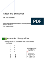 Ch4 - 3 Adder-Subtractor